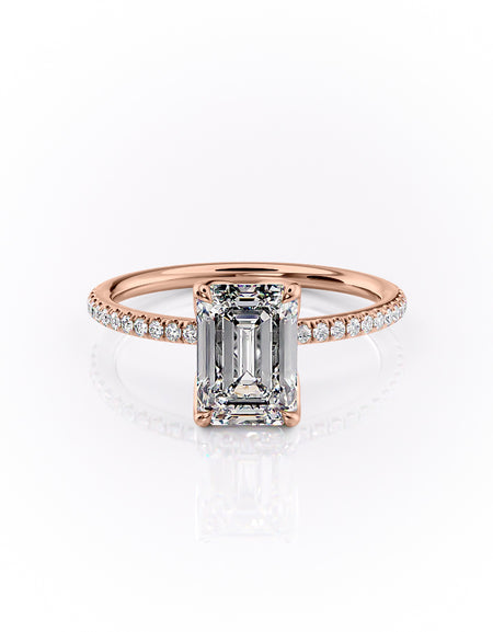 The Pave Lisa 2ct RG EM
