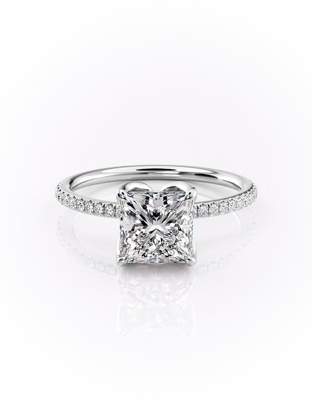 The Pave Lisa 2ct WG PR