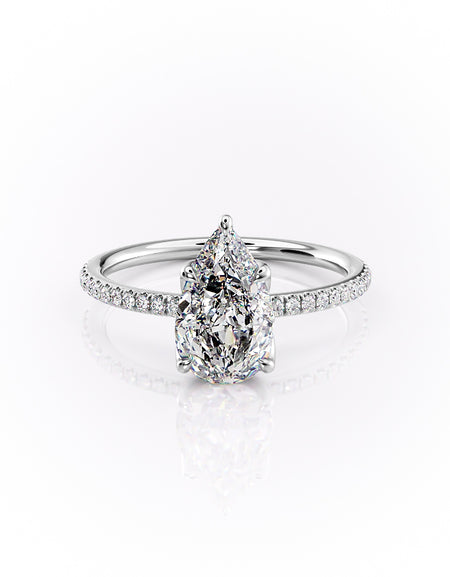 The Pave Lisa 2ct WG PS