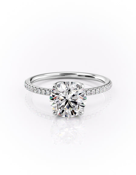 The Pave Lisa 2ct WG R