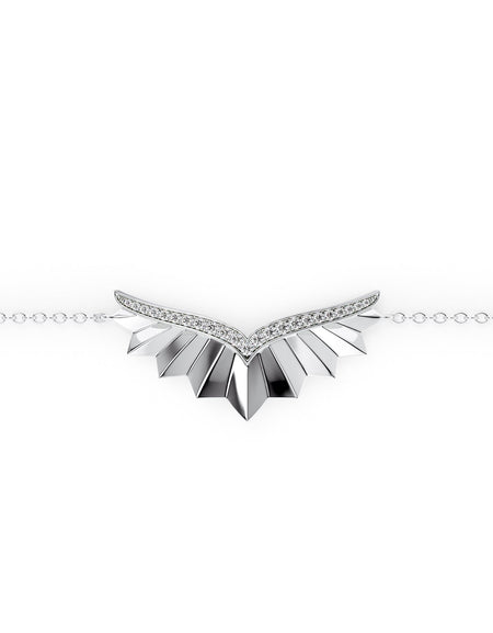 Born To Fly Chain Bracelet WG
