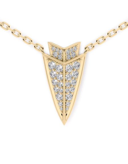 Aim Forward Medium Pendant YG