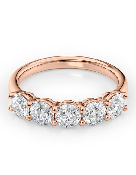 Round Anniversary 1.5ct RG R