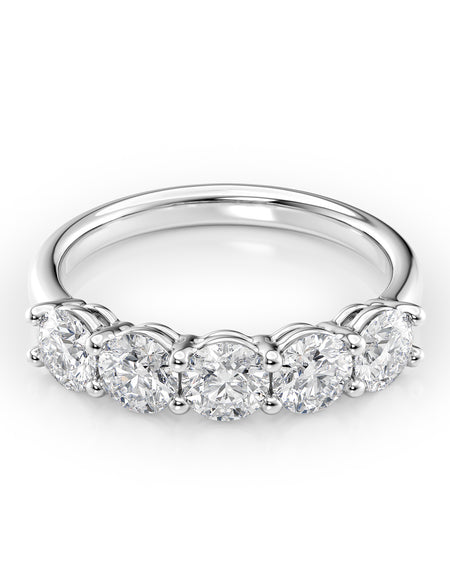 Round Anniversary 1.5ct WG R