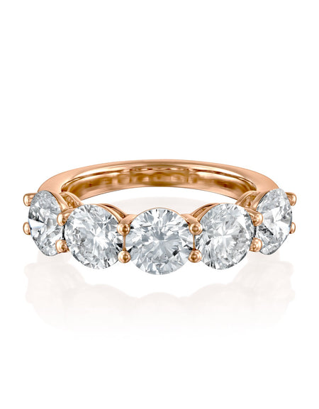 3.5ct Round Anniversary 3.5ct RG R