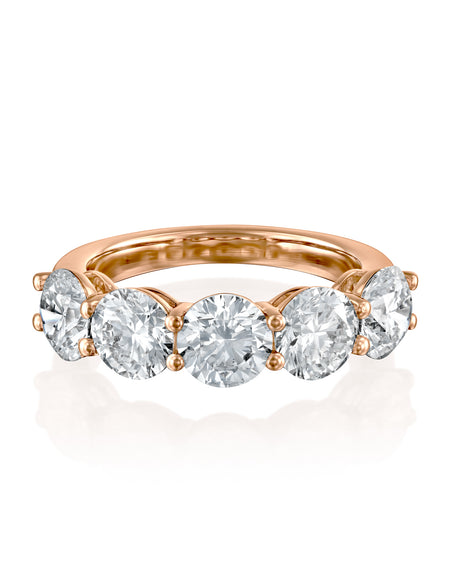 3.5ct Round Anniversary 3.5ct RG R