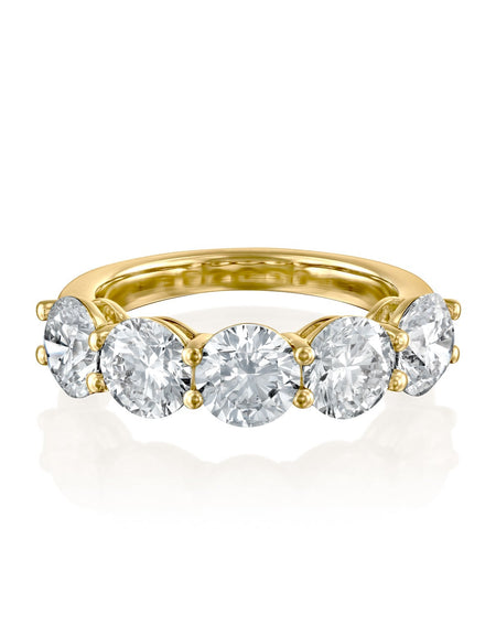 3.5ct Round Anniversary 3.5ct YG R