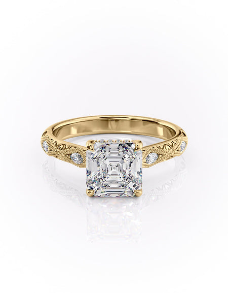 The Claudia 2ct YG ASH