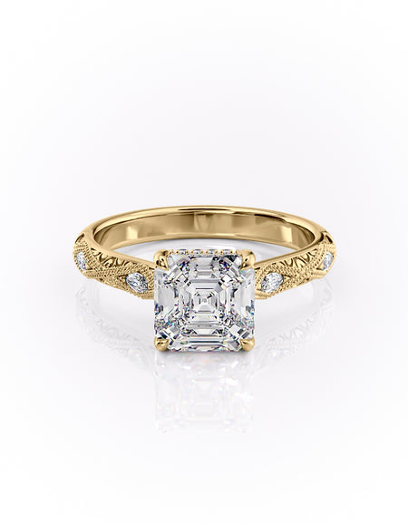 The Claudia 2ct YG ASH