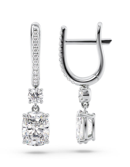 Diamond Drop Earrings 2ct WG ECU