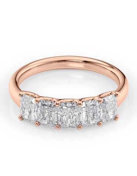 Radiant U Prong Anniversary 1.5ct RG RAD