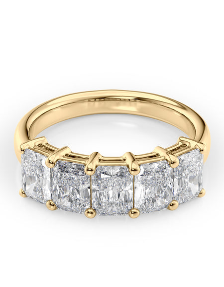Radiant Anniversary 2.5ct YG RAD