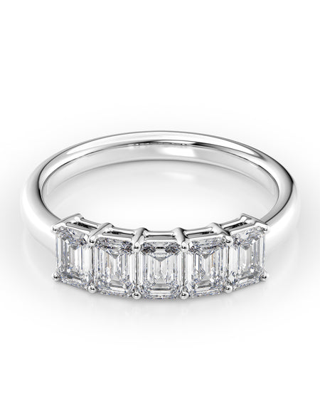 Emerald Anniversary 1.5ct WG EM