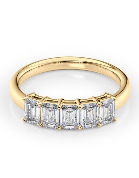 Emerald Anniversary 1.5ct YG EM