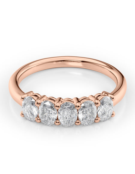 Oval Anniversary 1ct RG OV