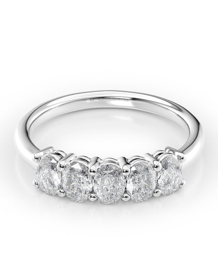 Oval Anniversary 1ct WG OV