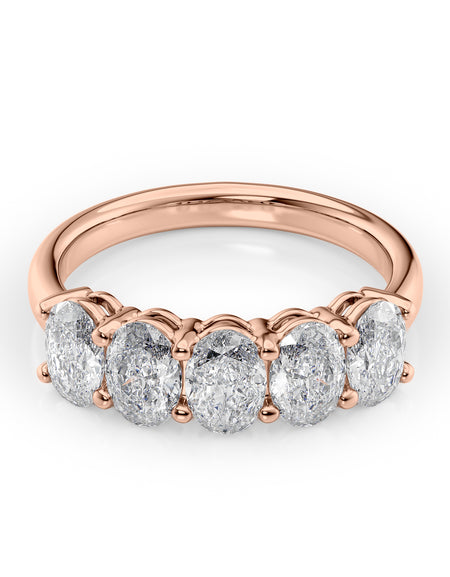 Oval Anniversary 1ct RG OV