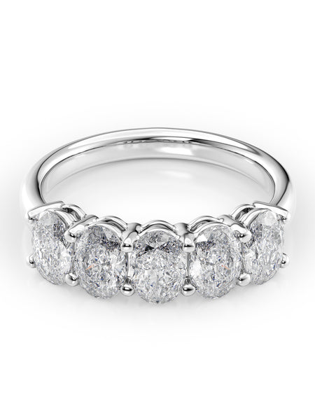 Oval Anniversary 1ct WG OV
