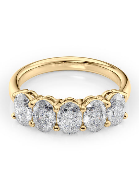 Oval Anniversary 1ct YG OV
