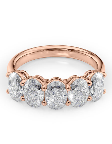 Oval Anniversary 2.5ct RG OV