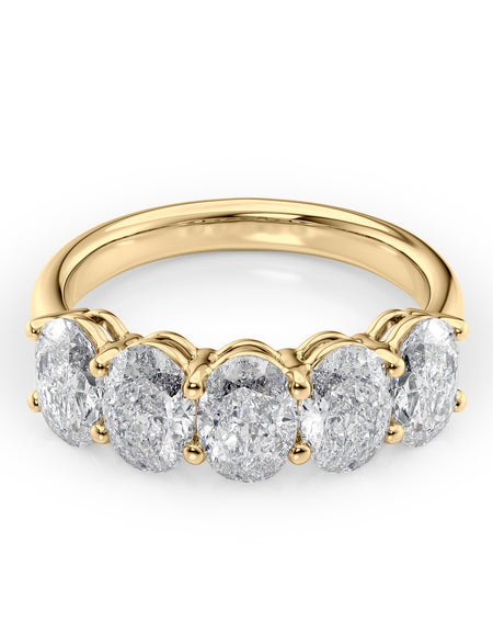 Oval Anniversary 2.5ct YG OV