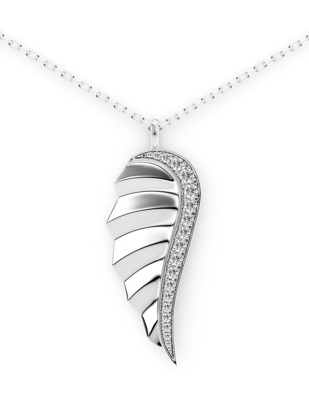 Born To Fly Large Pendant WG