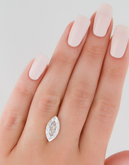4Ct Marquise Keyzar Moissanite