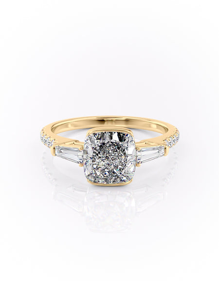 The Pave Parker 2ct YG CU