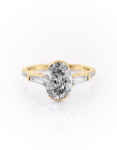The Pave Parker 2ct YG OV