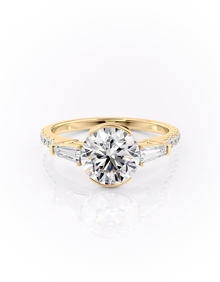 The Pave Parker 2ct YG R