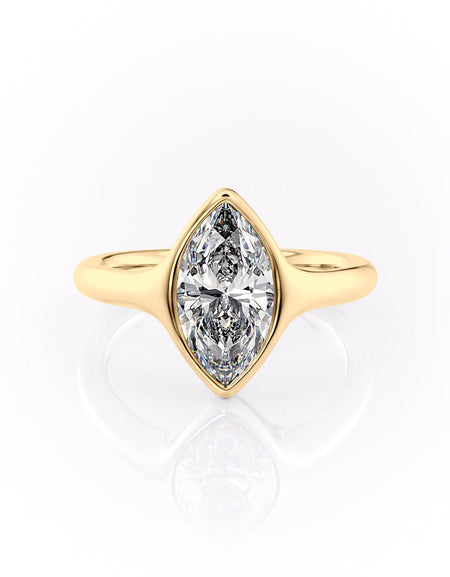 The Stella 2ct YG MQ