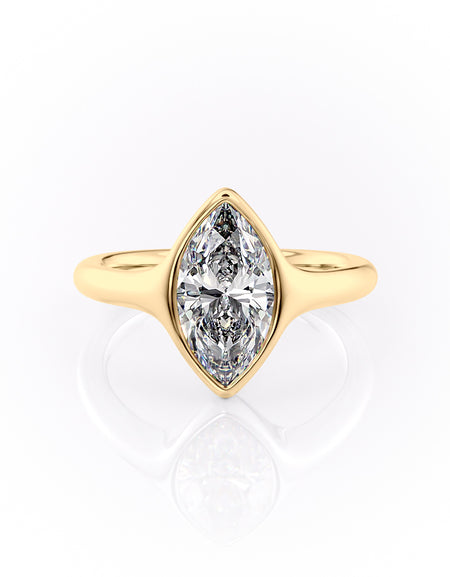 The Stella 2ct YG MQ
