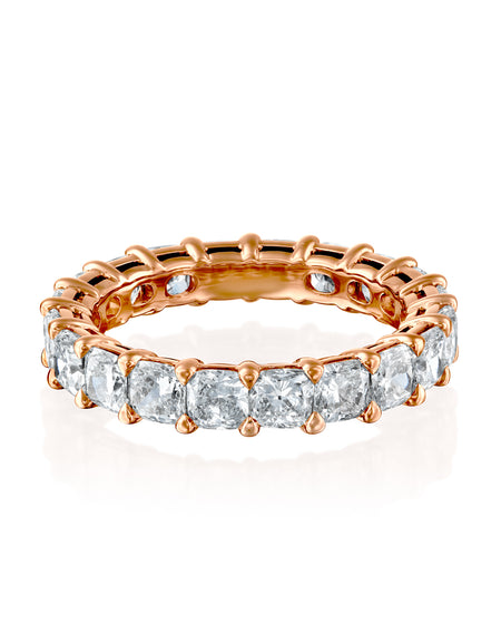 3ct Cushion Eternity 3ct RG CU