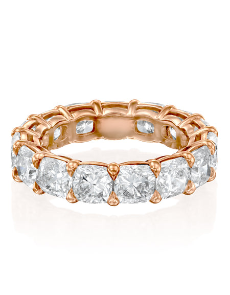 8ct Cushion Eternity 8ct RG CU