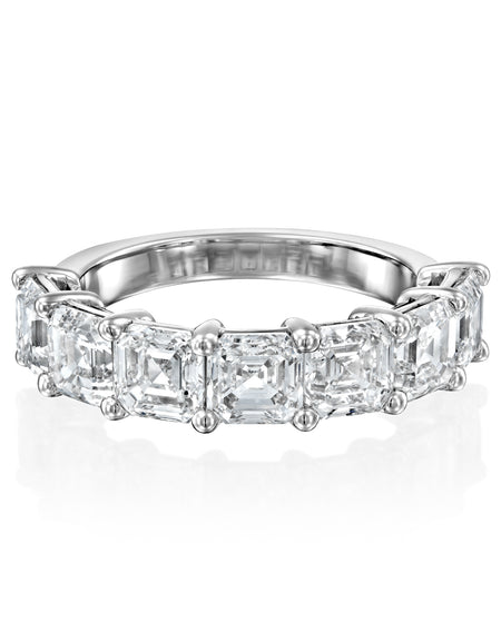 7 Stone 3ct Asscher Anniversary 3ct WG ASH