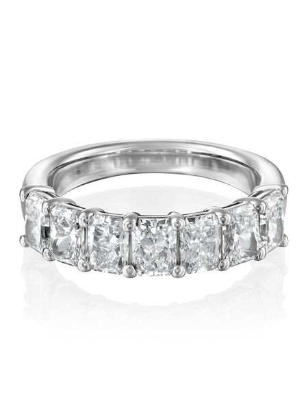 7 Stone 2ct Radiant Anniversary 2ct WG RAD