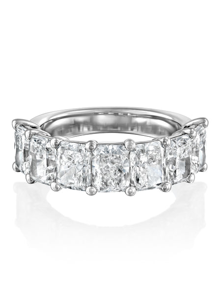 7 Stone 4ct Radiant Anniversary 4ct WG RAD