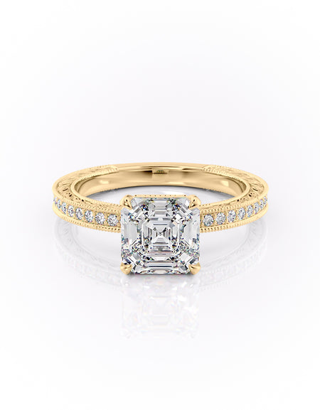 The Pave Sierra 2ct YG ASH
