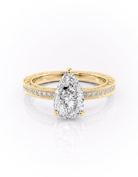 The Pave Sierra 2ct YG PS