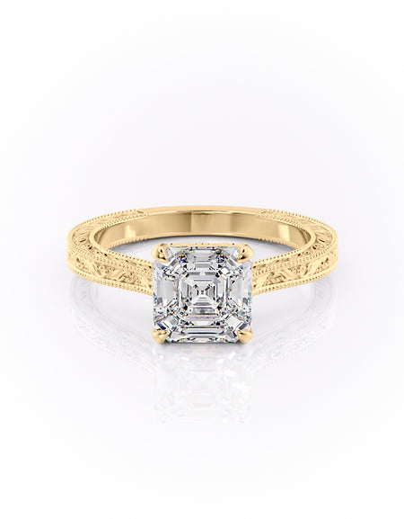 The Cathedral Sierra 2ct YG ASH