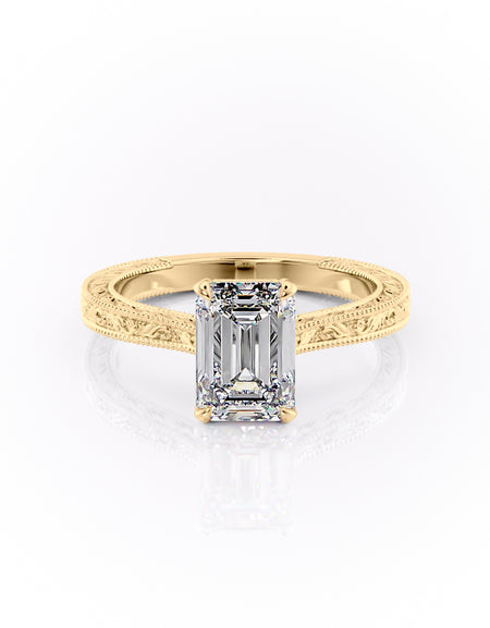 The Cathedral Sierra 2ct YG EM