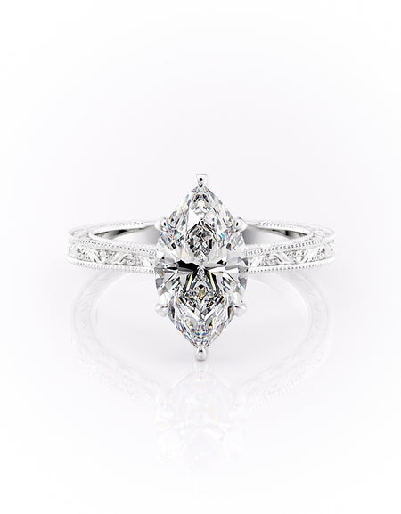 The Cathedral Sierra 2ct WG MQ
