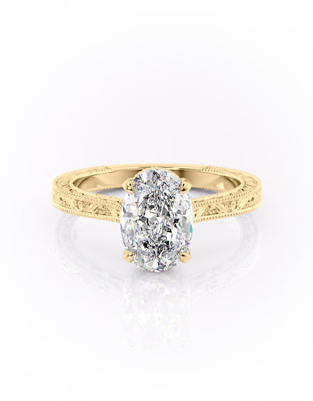 The Cathedral Sierra 2ct YG OV