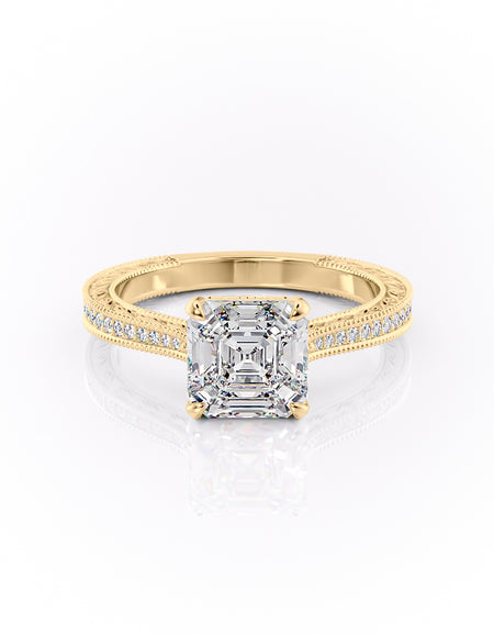 The Pave Cathedral Sierra 2ct YG ASH