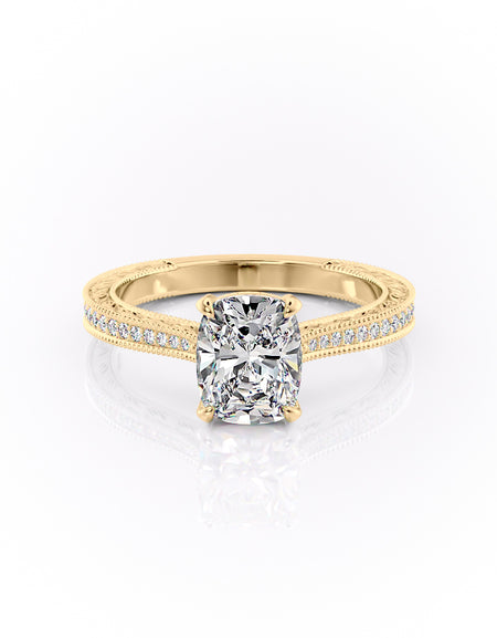 The Pave Cathedral Sierra 2ct YG ECU