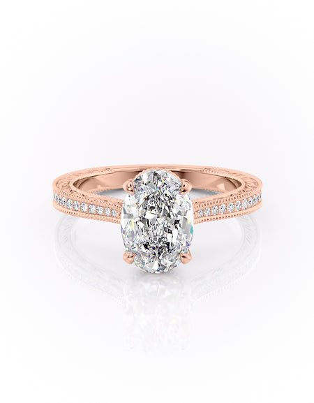 The Pave Cathedral Sierra 2ct RG OV
