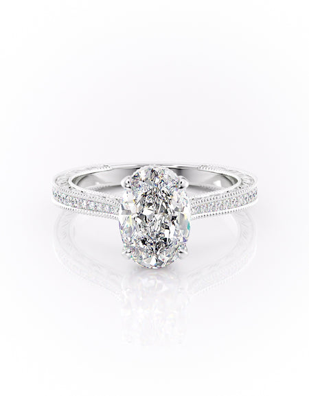The Pave Cathedral Sierra 2ct WG OV