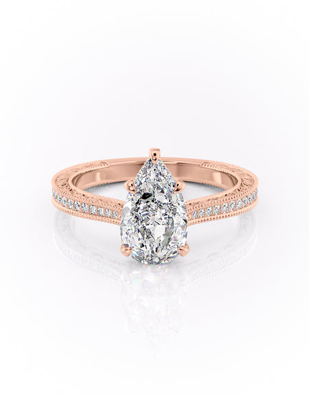 The Pave Cathedral Sierra 2ct RG PS