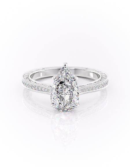 The Pave Cathedral Sierra 2ct WG PS