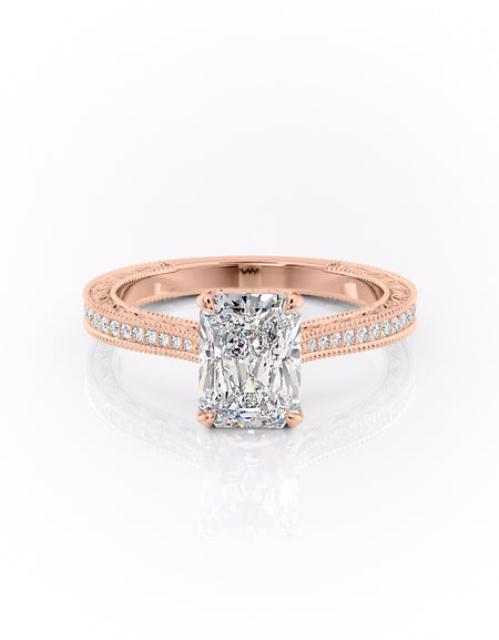 The Pave Cathedral Sierra 2ct RG RAD